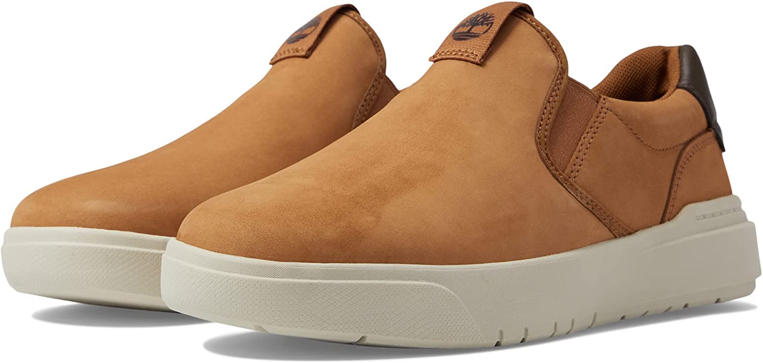 ◆Timberland◆ Men's Senica Bay Slip-On Beige TB0A67F9EN71 Seneca Bay Slip-on Trainer for Men in Beige