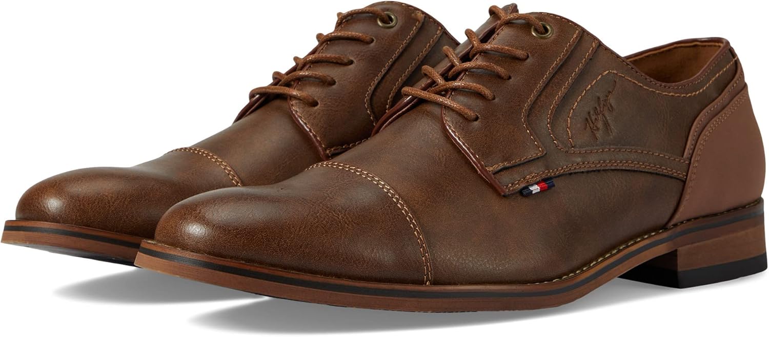 Tommy Hilfiger Banly Oxford Dress Shoes Brown Lace-Up Leather Men\'s US 11 M Tommy Hilfiger Men main image 3