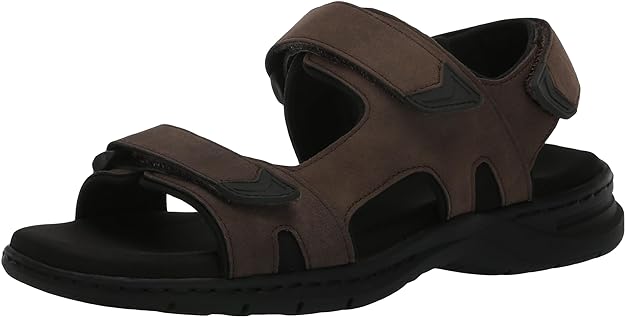 NIB Dr. Scholl's Black Granger Sandals 13M