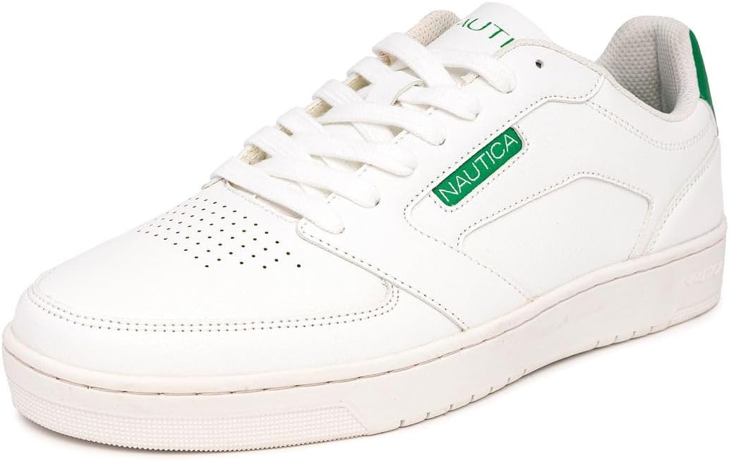 Nautica Men's Casual Lace-Up Sneakers Classic Low-Top