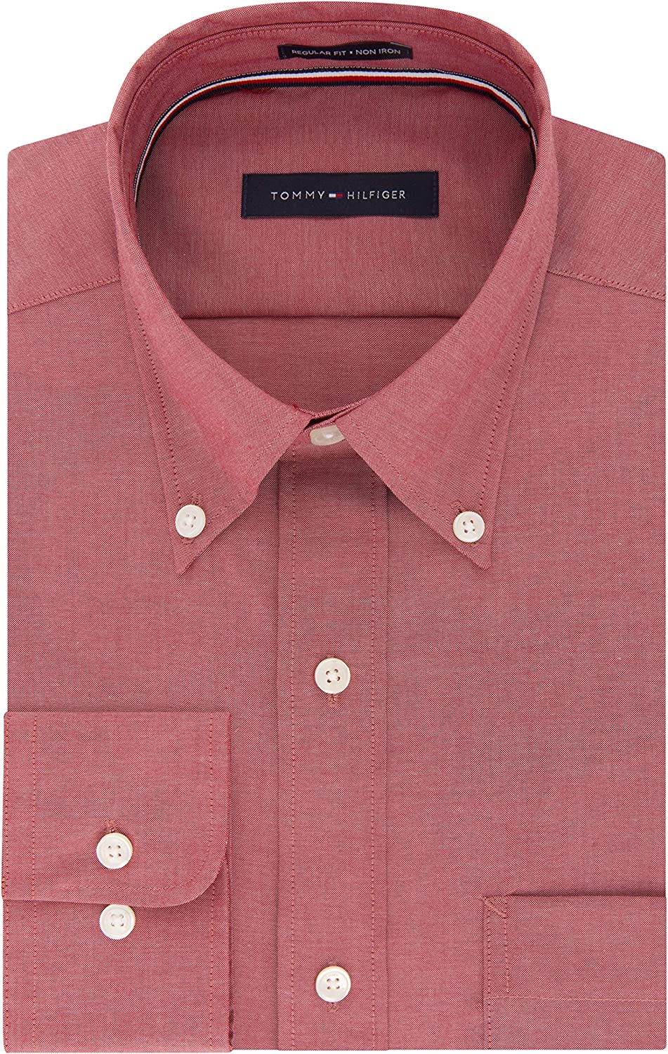 Camisa Para Hombres Tommy Hilfiger Men's Regular Fit Non Iron