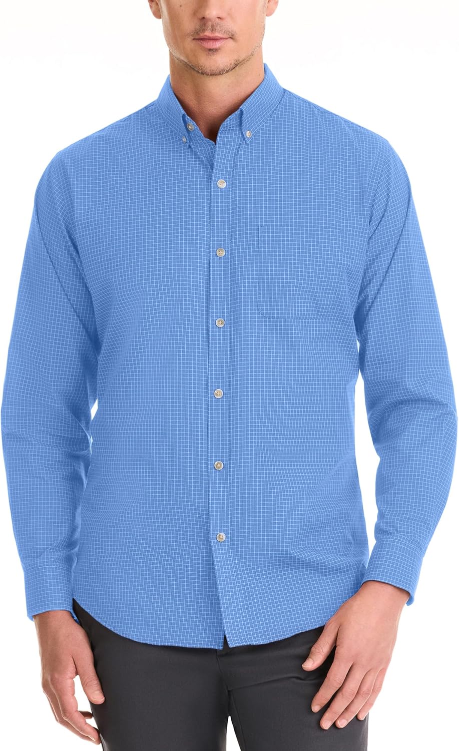 Van Heusen Men's Wrinkle Free Long Sleeve Button Down Shirt Van Heusen Men's Wrinkle Free Long Sleeve Button Down Shirt