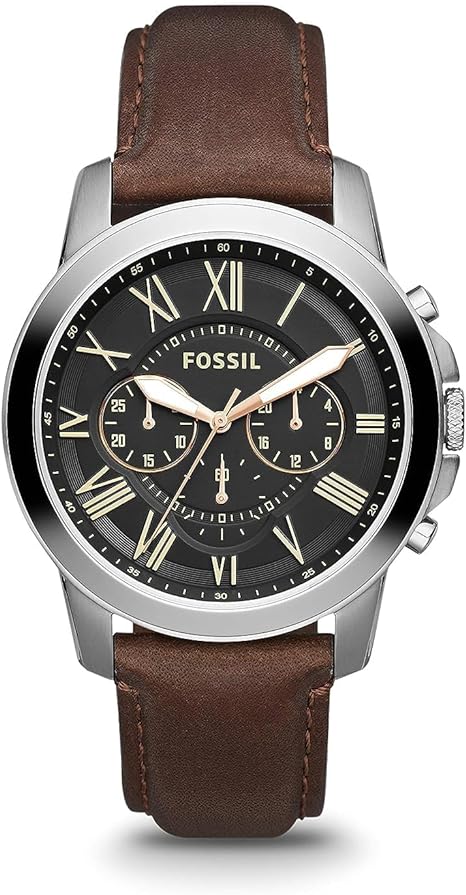 Fossil Grant Genuine Leather Reloj Fossil FOSSIL GRANT SPORT