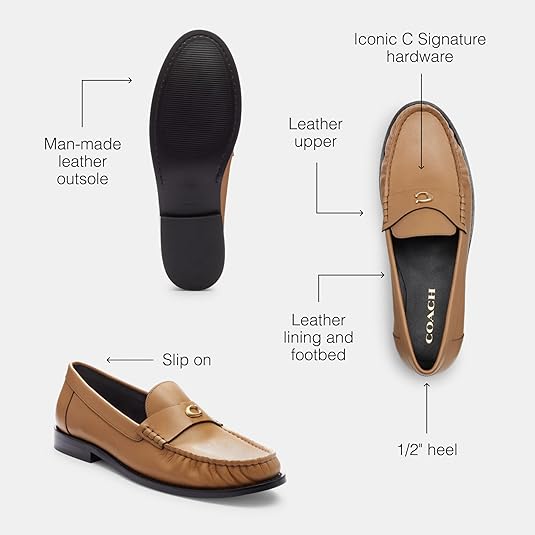 Zapatos Mocasines Mujer Coach Women's Jolene Loafer