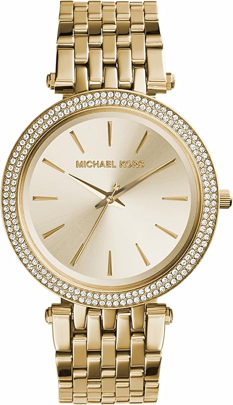 Michael Kors Darci 3 Hand Watch with Glitz Accents, 39MM  display picture 3