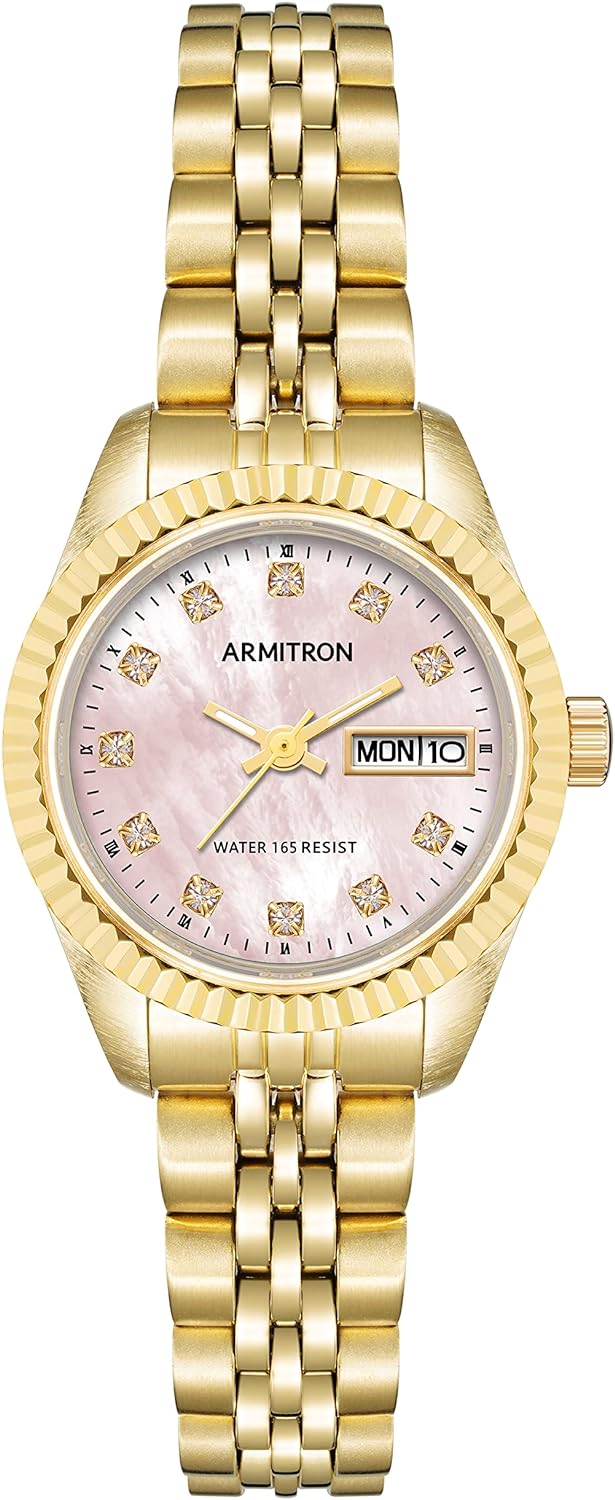 165 Resist Precio Reloj Armitron Diamond Dama Relojes Mujer