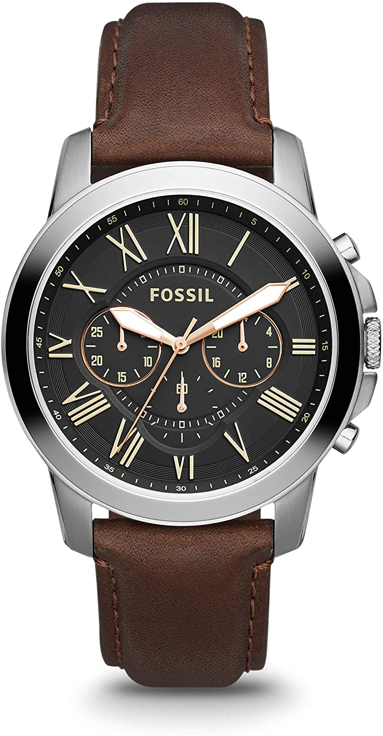 Montres Homme Fossil Grant Men's Watch with Chronograph Display