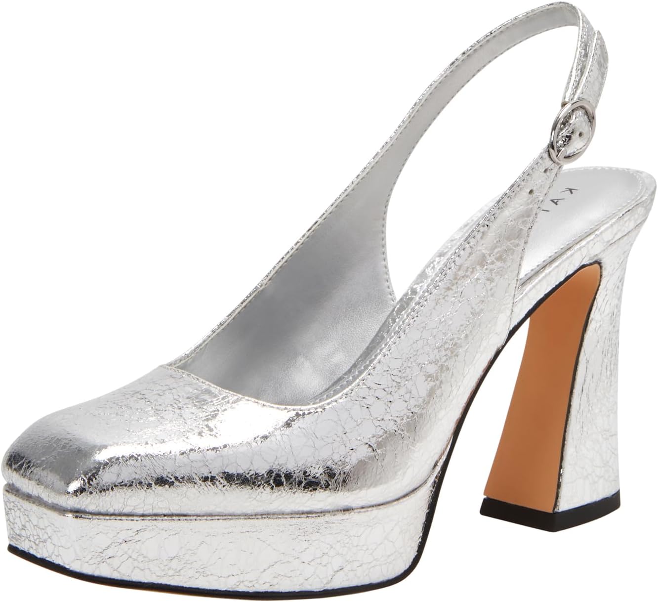 Katy Perry Women's The Hollow Heel Slingback Pump – Fashion Square Toe Heeled Sandal - View #6
