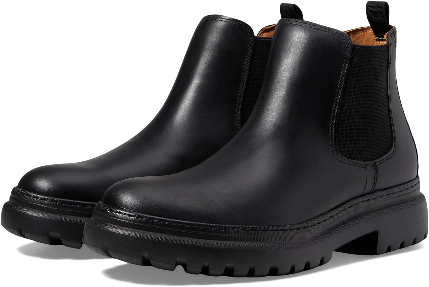 Men\'s Johnston & Murphy Chelsea Boots - Black Leather Men main image 2