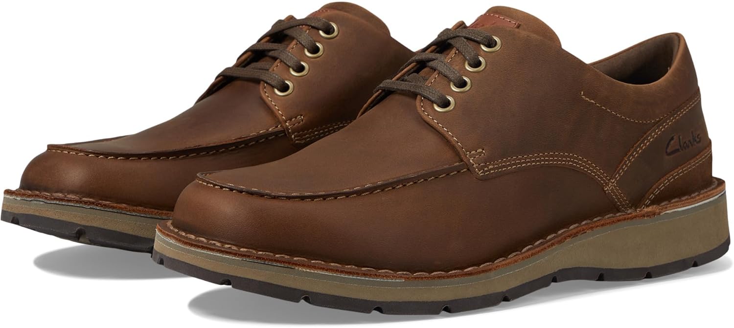 NEW CLARKS men\'s gravelle low lace oxford shoes in dark brown nubuck Clarks Gravelle Low SKU: 9893315 - YouTube main image 2