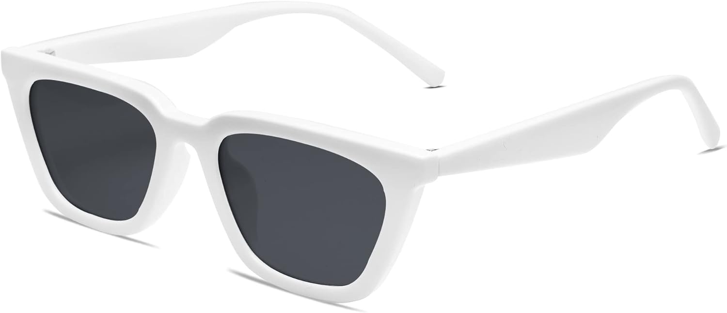 SOJOS Polarized Narrow Square Cateye Sunglasses for Women  display picture 1