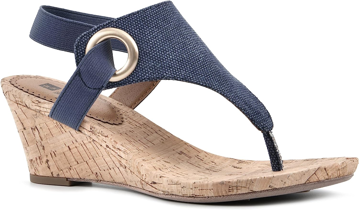 WHITE MOUNTAIN Women s Aida Wedge Sandal Sithimy