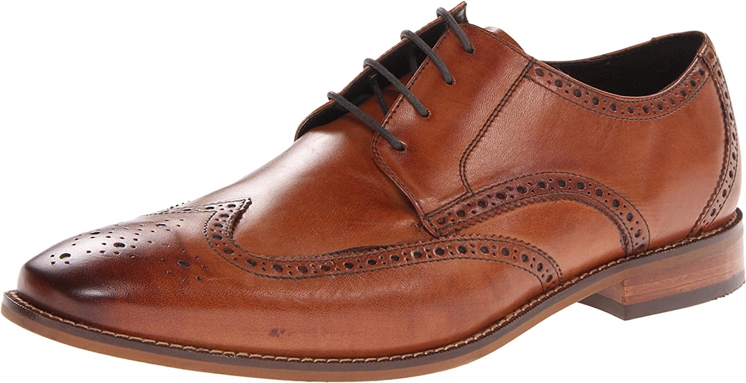 Florsheim Castellano Wingtip Mens Dress Shoes Brown 14137-257 Size 15 EEE Wide Florsheim 17919 100% Leather Young Men main image 4