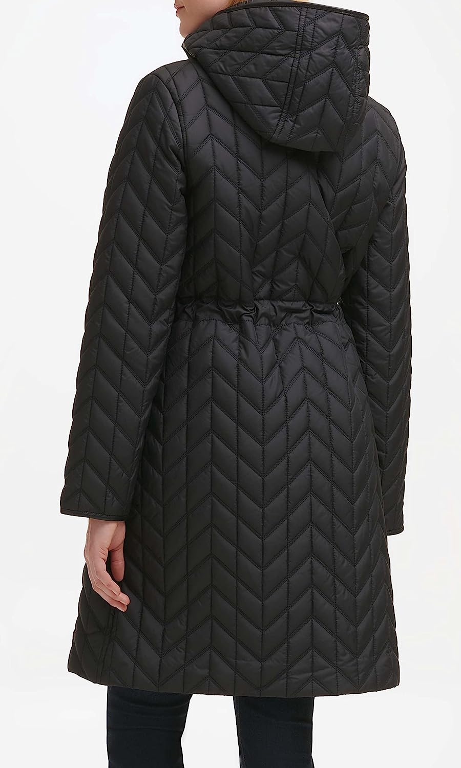 Doudoune Femme Karl Lagerfeld Paris Women's Agyness Quilt Parka