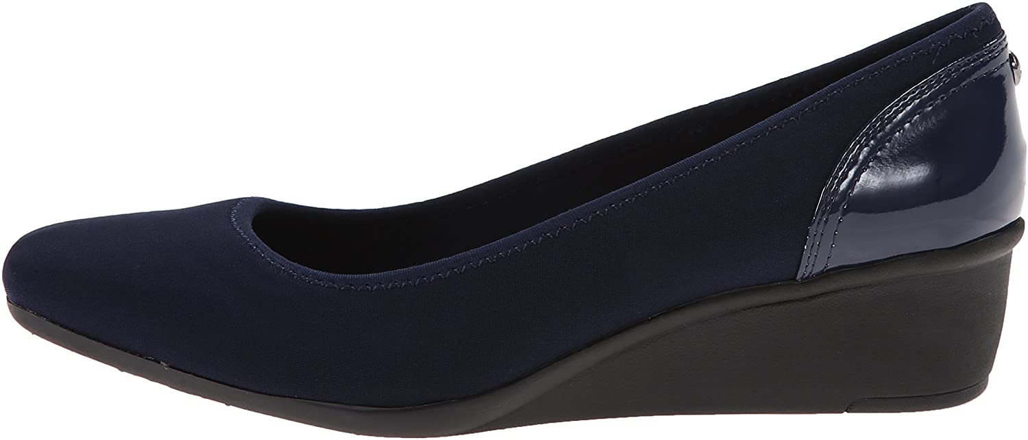 Black Anne Klein Sport Wisher Wedge Pumps Wisher Wedges Black Anne