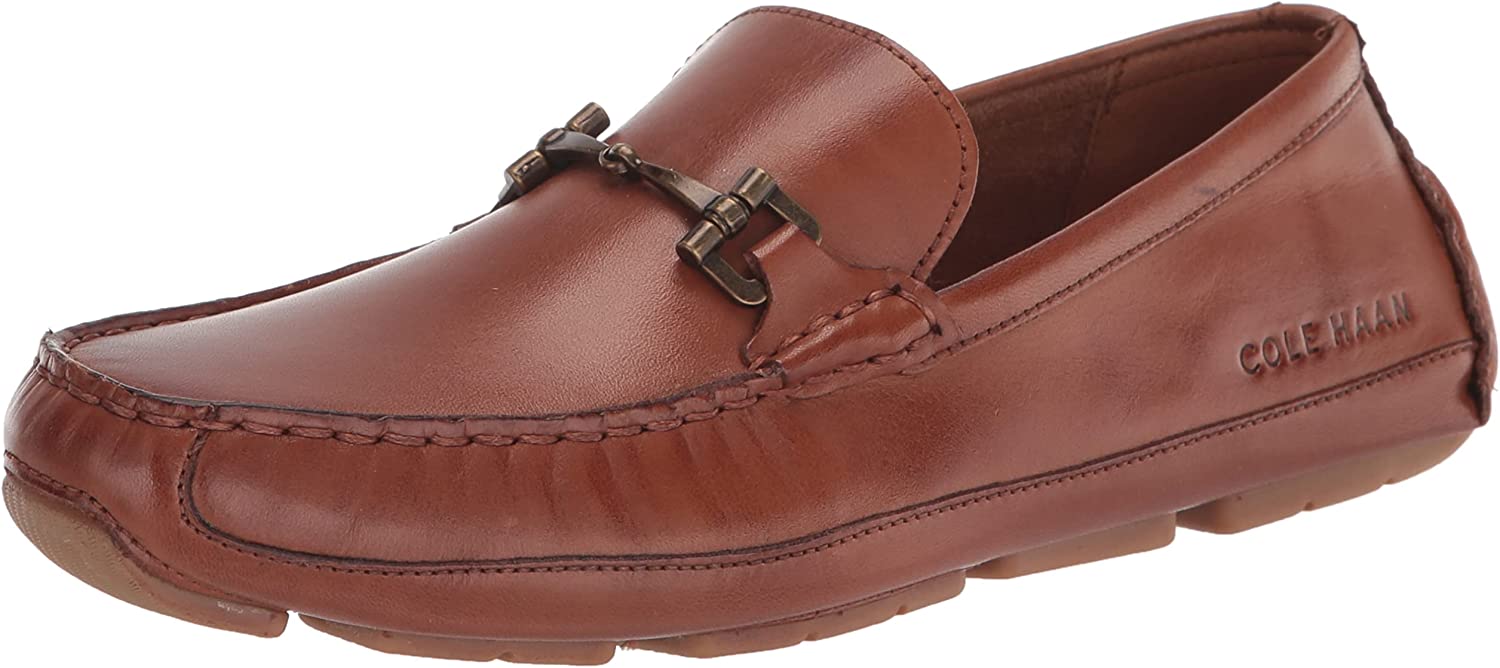 Cole Haan Wyatt Penny Driver Loafers Leather Mens 9.5 M Tan Brown Cole Haan Wyatt Penny Leather Loafers | Casual Shoes | Final Cut main image 3