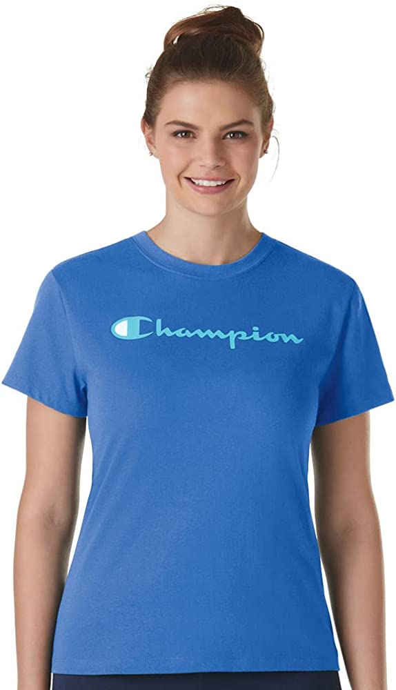 Áo Thun Nữ Champion T-Shirt, Classic Cotton-Blend T-Shirt