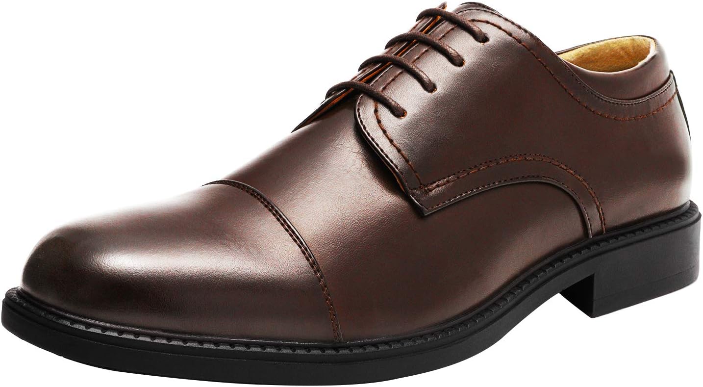 Bruno Marc Men's Dress Oxford Shoes Classic Lace Up Formal Shoes -  Sithimy.com