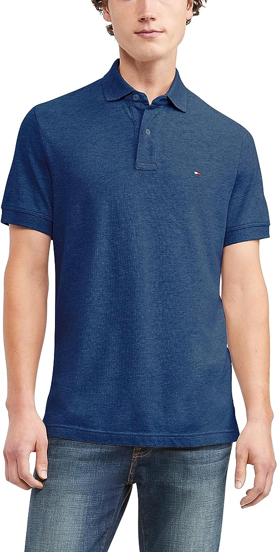 Jeans Polo Coton PiquÃ© Homme T-Shirt Homme Tommy Hilfiger Men's