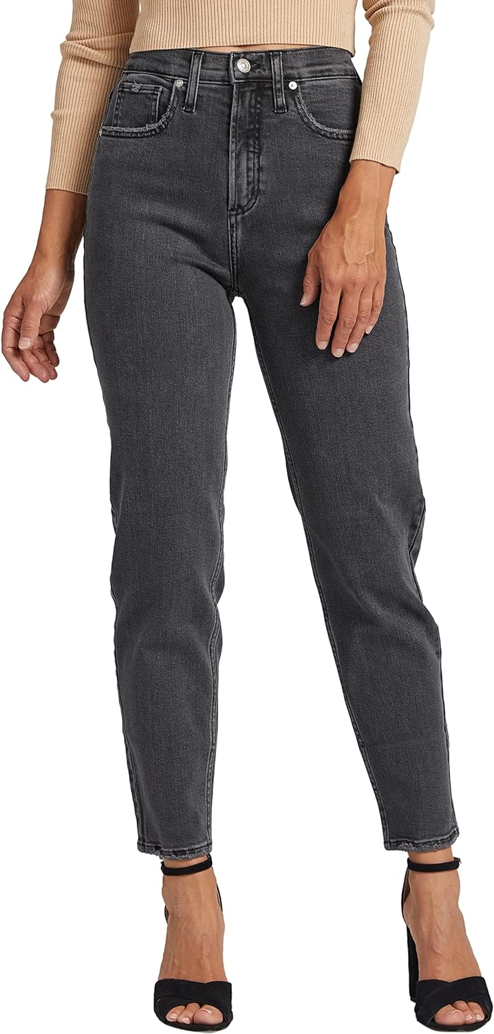 Quần Jean Nữ Silver Jeans Highly Desirable High Rise Straight