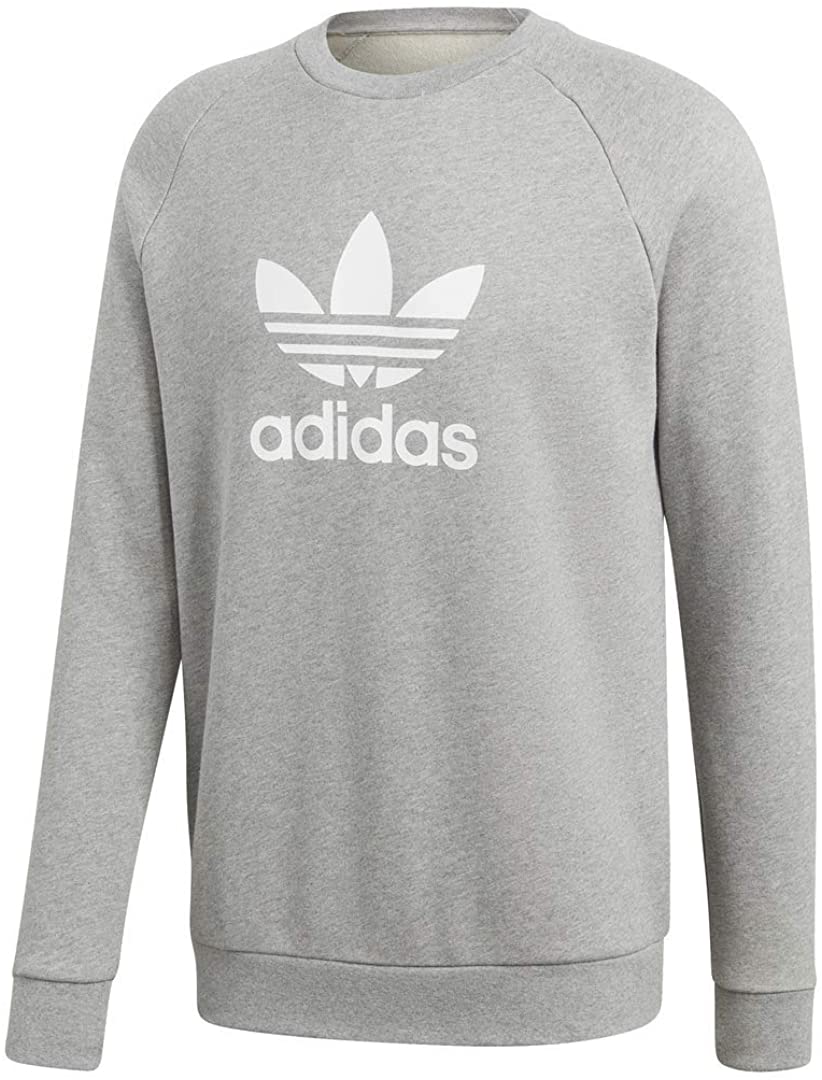Crew Neck Adidas Trefoil Warm Up Sweatshirt पुरुषों की - Main Image
