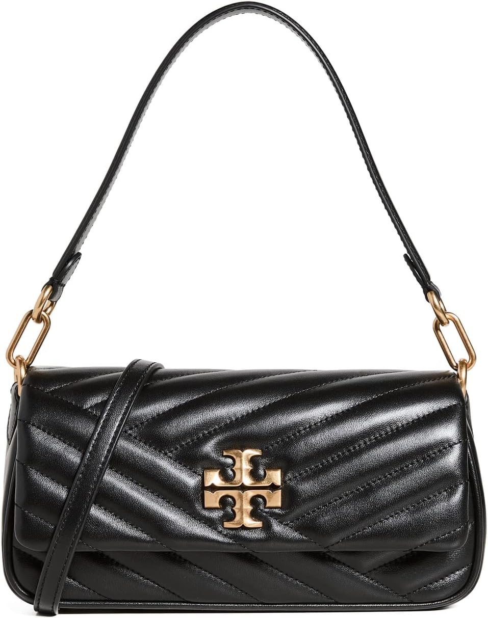 [Tory Burch]Kira Chevron Powder Coated Shoulder Bag割引中 Tory Burch Women's Kira Chevron Powder Coated Small Flap
