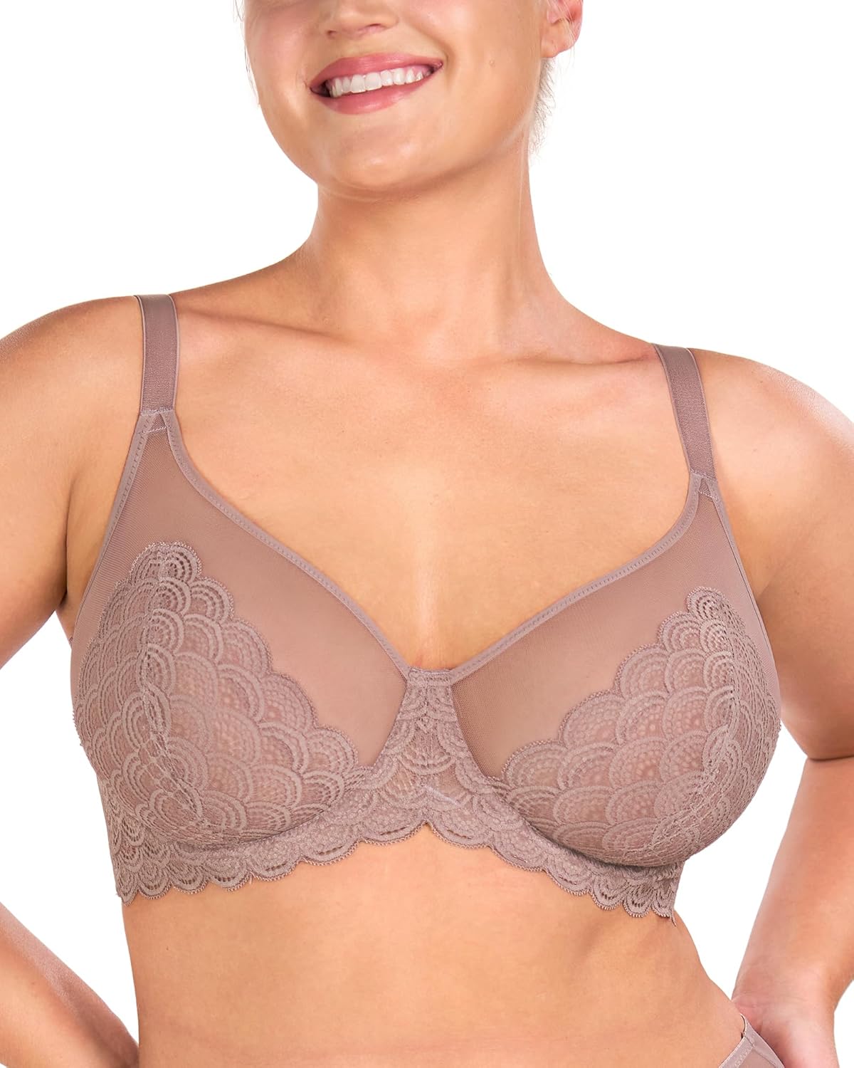 HSIA Strapless Bra For Big Bust - Supportive Convertible Underwire Bra For Heavy Breasts