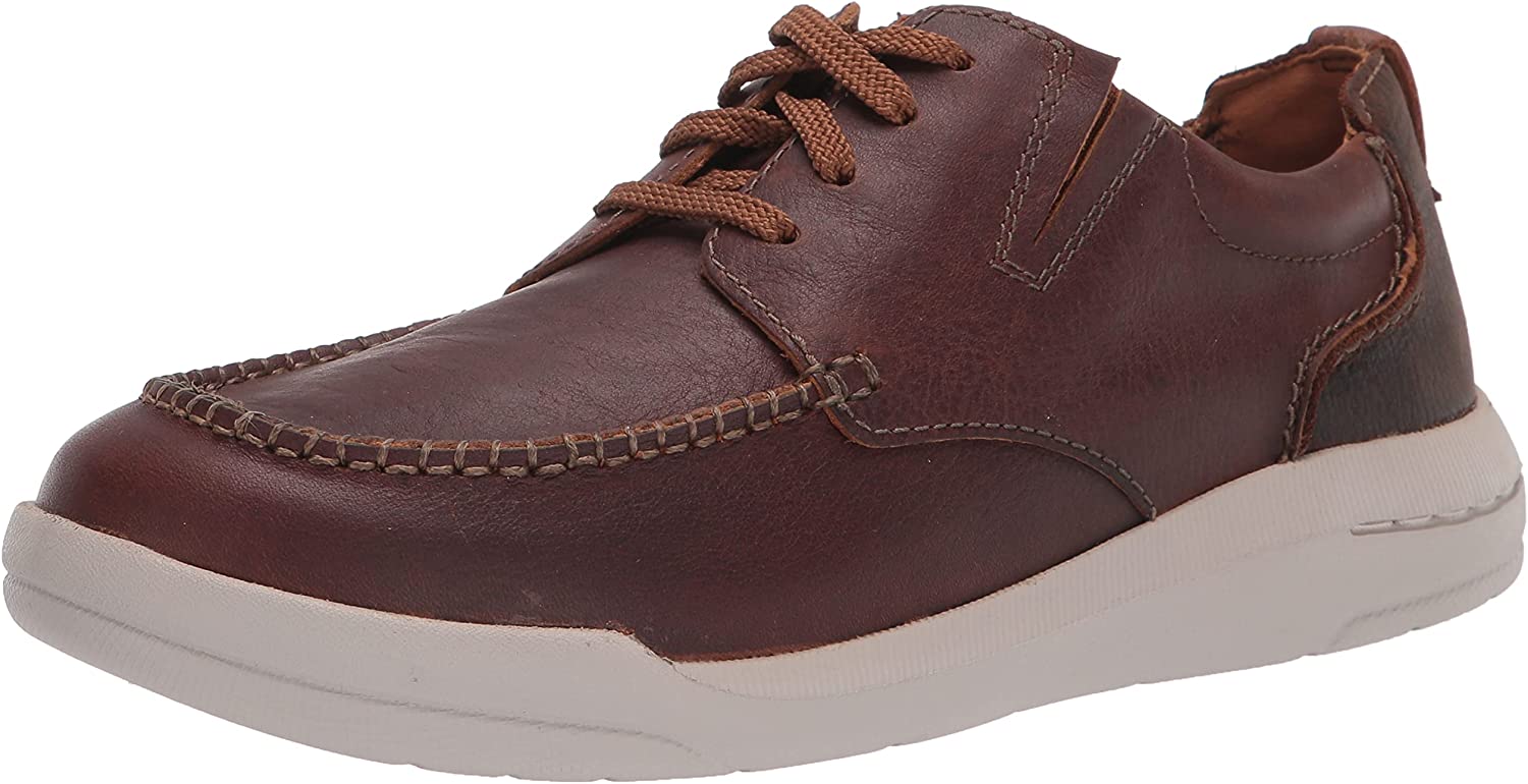 Clarks  Driftway Seam  Brown Leather  Men Sz 9.5 M Clarks Driftway Seam SKU: 9607658 - YouTube main image 2