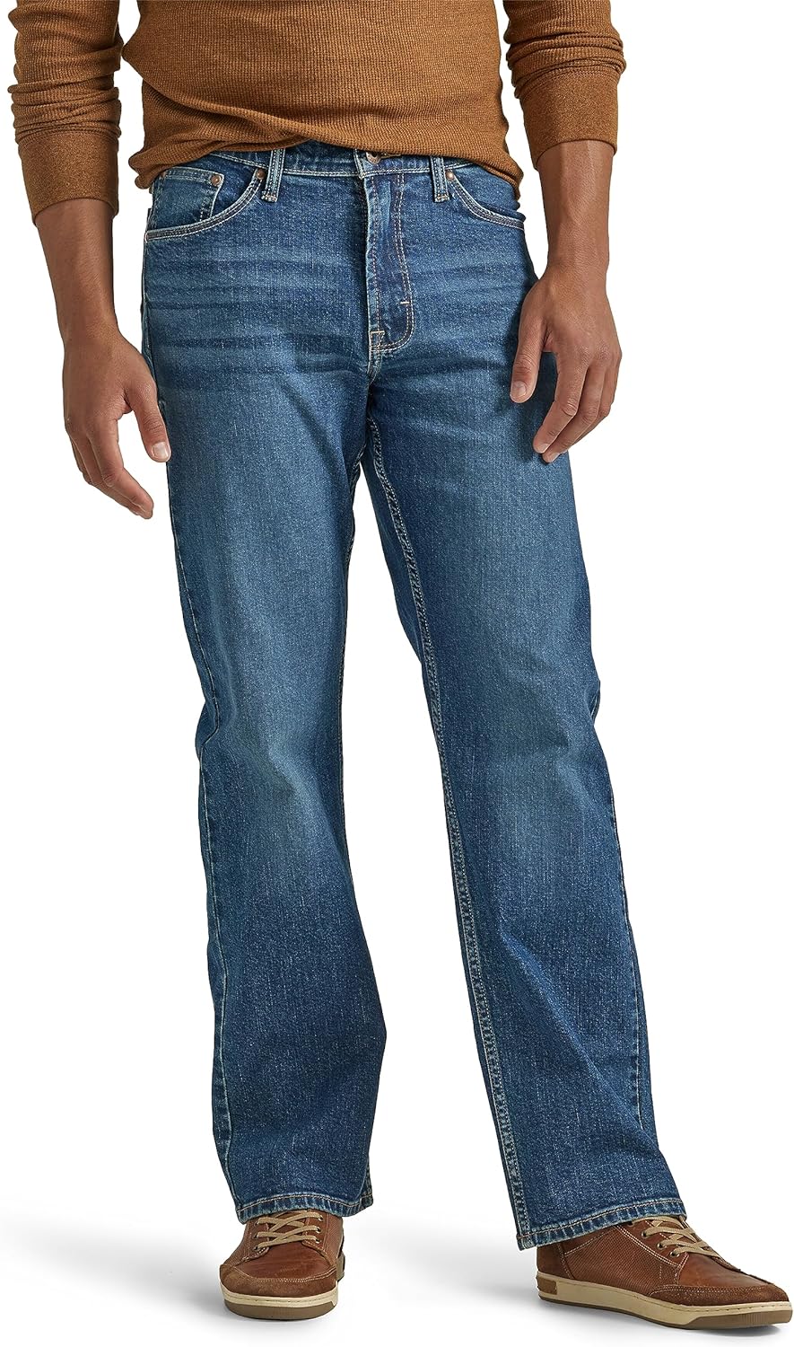 Jeans Uomo Wrangler Regular Jeans Wrangler Trail Trekker - Relaxed Fit Per Uomo, Comodi E Resistenti Roy Rogers Jeans Uomo - 8