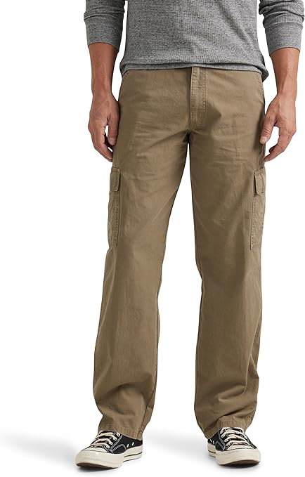 Quần Khaki Nam Wrangler Authentics Twill Relaxed Fit Cargo Pant