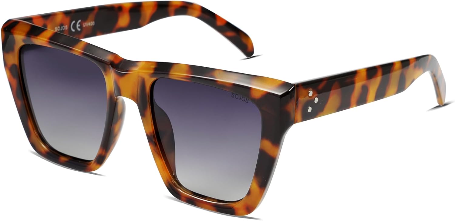 Sojos Oversized Cat Eye Sunglasses Amazon.com: SOJOS Retro Vintage Narrow Cat Eye Sunglasses  main image 2