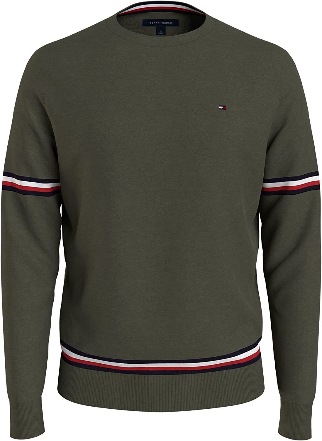 Áo Len Nỉ Nam Tommy Hilfiger Essential Signature Stripe Crewneck