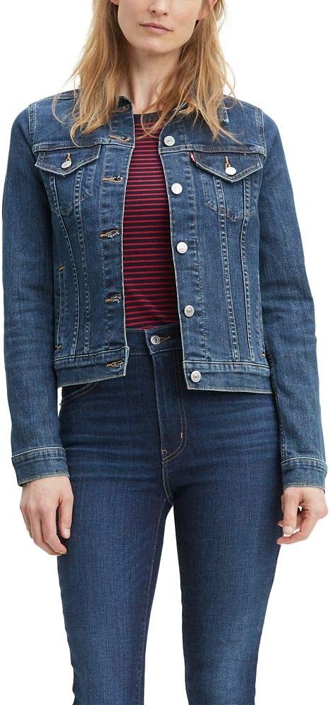Levi Strauss Chaqueta Levis Roja Mujer Levis Strauss Chamarras De
