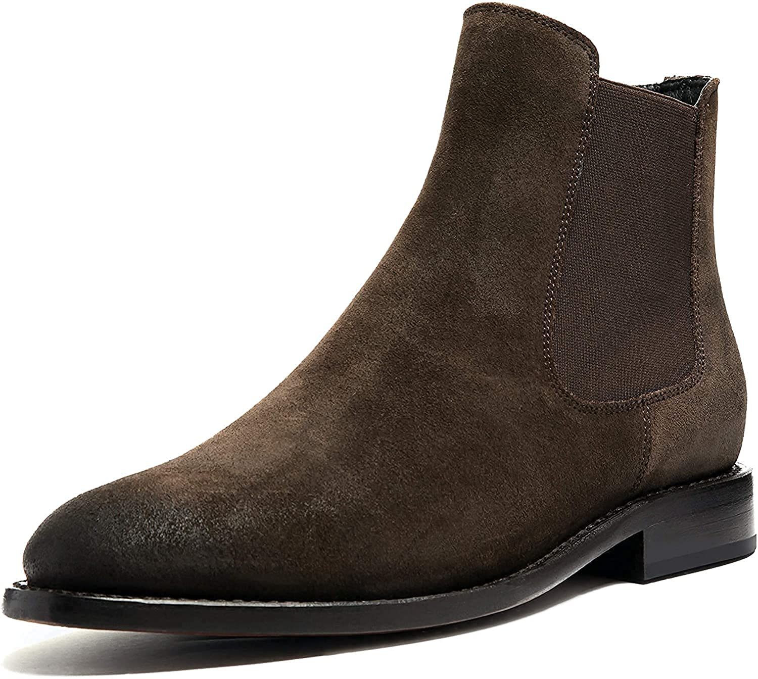 Dark Brown Suede