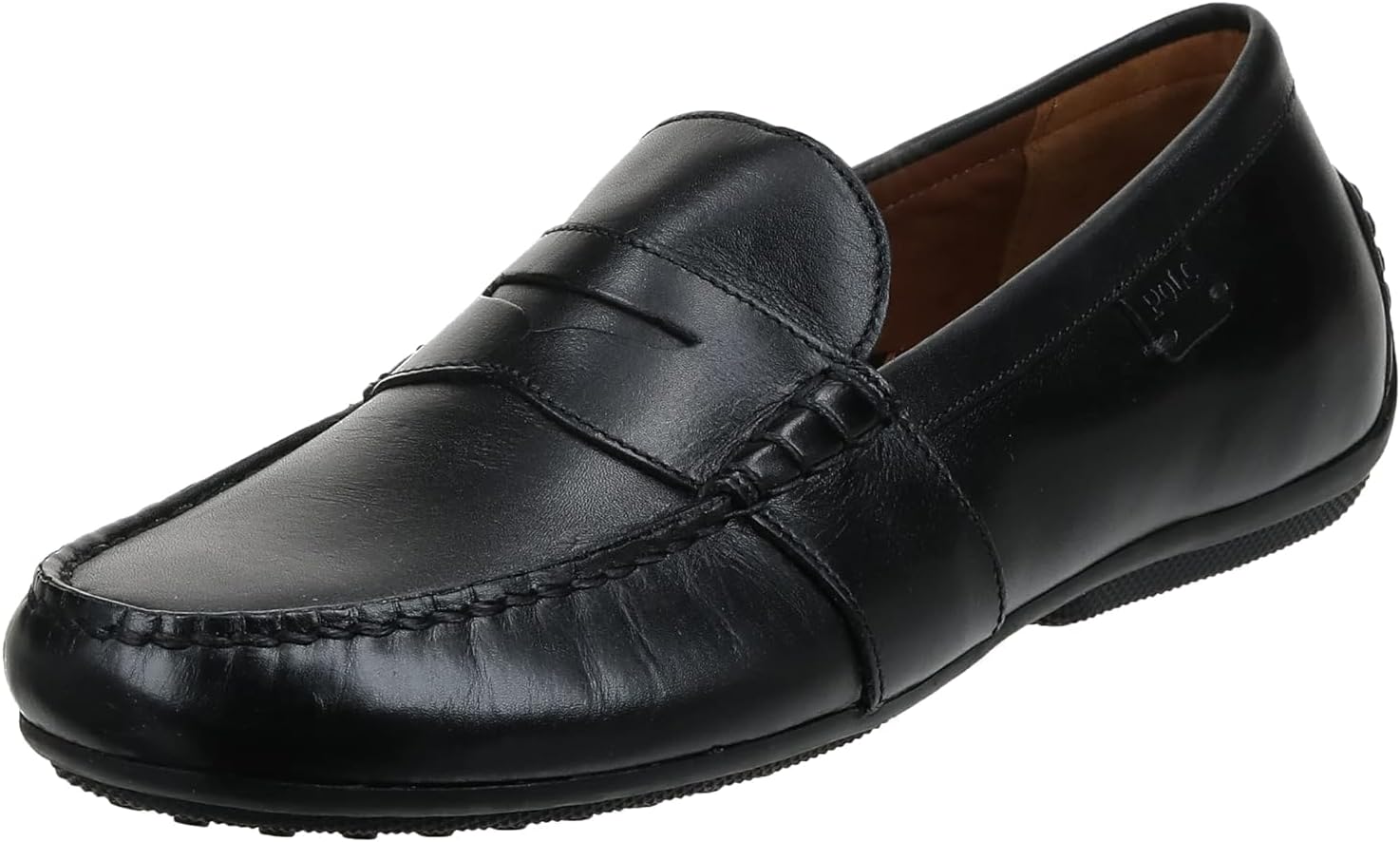 Ralph Lauren Leather Loafers with Strap Men’s SZ CURIO Vintage || | These guys deserved a square! 80s Polo  main image 2