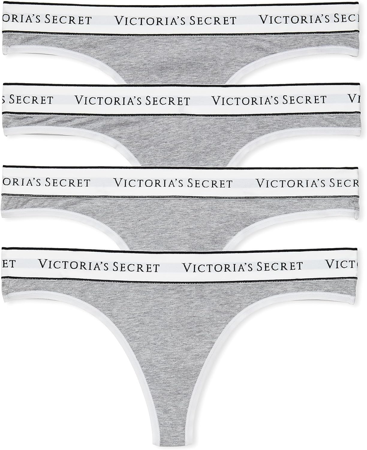 Victoria's Secret Logo Cotton Thong Panty Pack - Sithimy.com