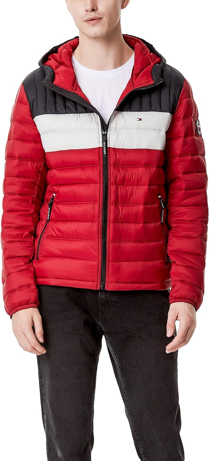 Tommy Hilfiger Men's Hooded Puffer Jacket