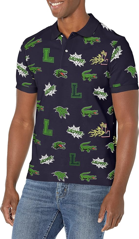 Lacoste big croc polo online