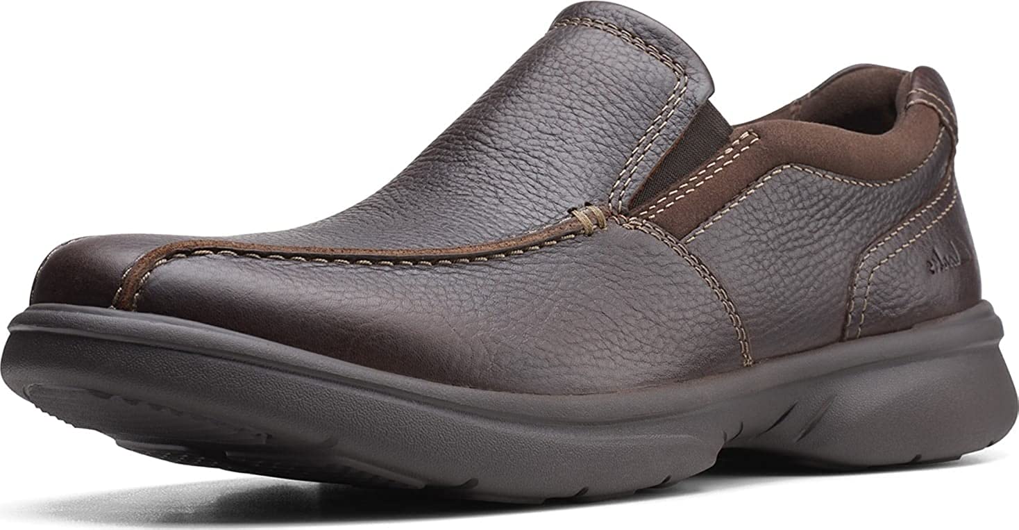 Chaussures Habillées Clarks Homme Brandon Step - Cuir - Semelle Confort - Look Classique Pour Bureau Ou Occasions