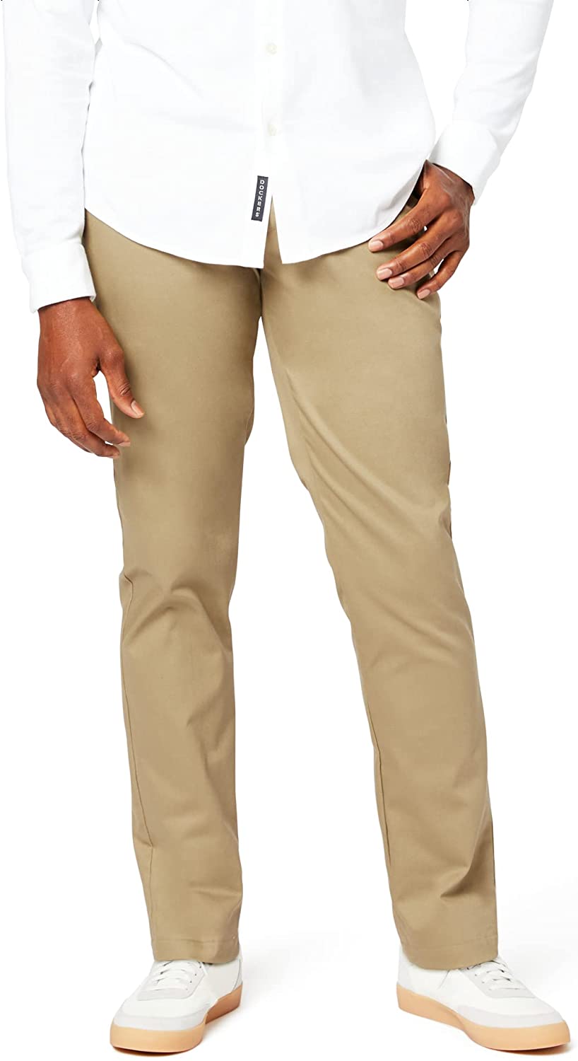 Quần Khaki Nam Dockers Athletic Fit Signature Khaki Lux Cotton - Main Image