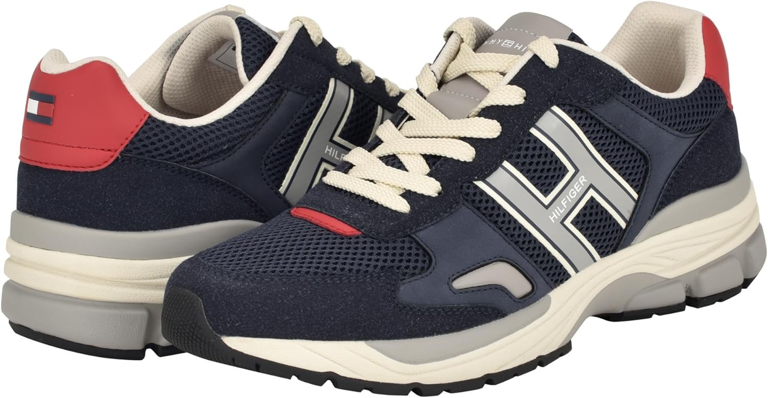 Calzado Tommy Zapatillas Tommy Hilfiger Hombre Outlet Zapatillas Deportivas  Tenis Tommy Hilfiger Hombre Azul Marino