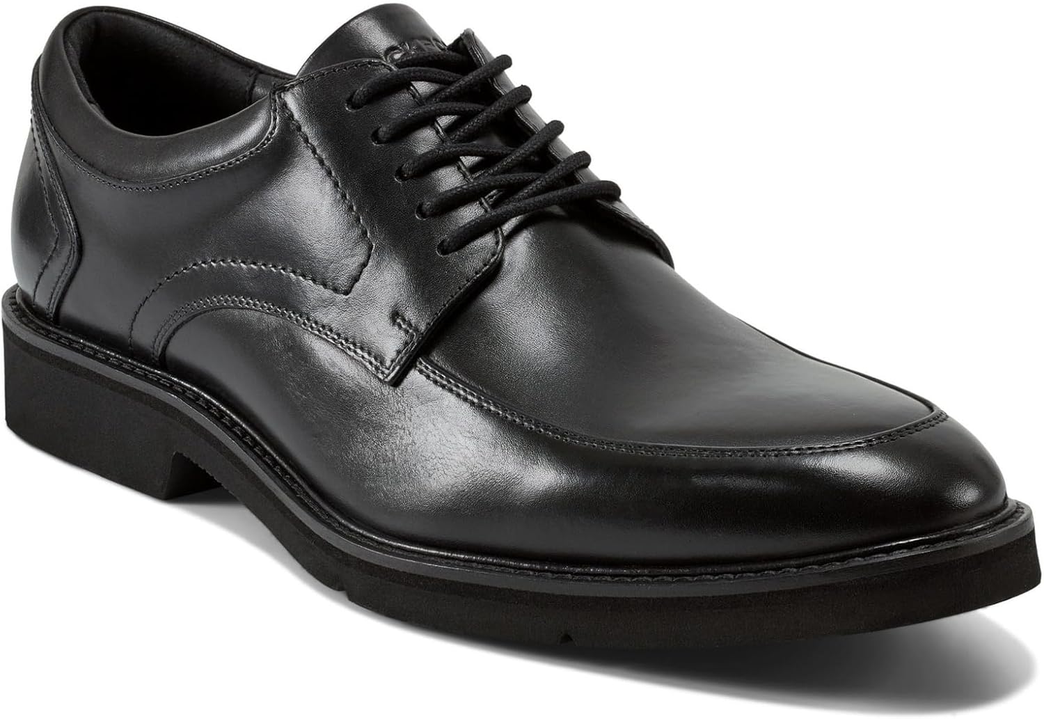 Rockport Essential Details Waterproof Apron Toe Oxford Black Leather Mens 10.5 Men main image 2