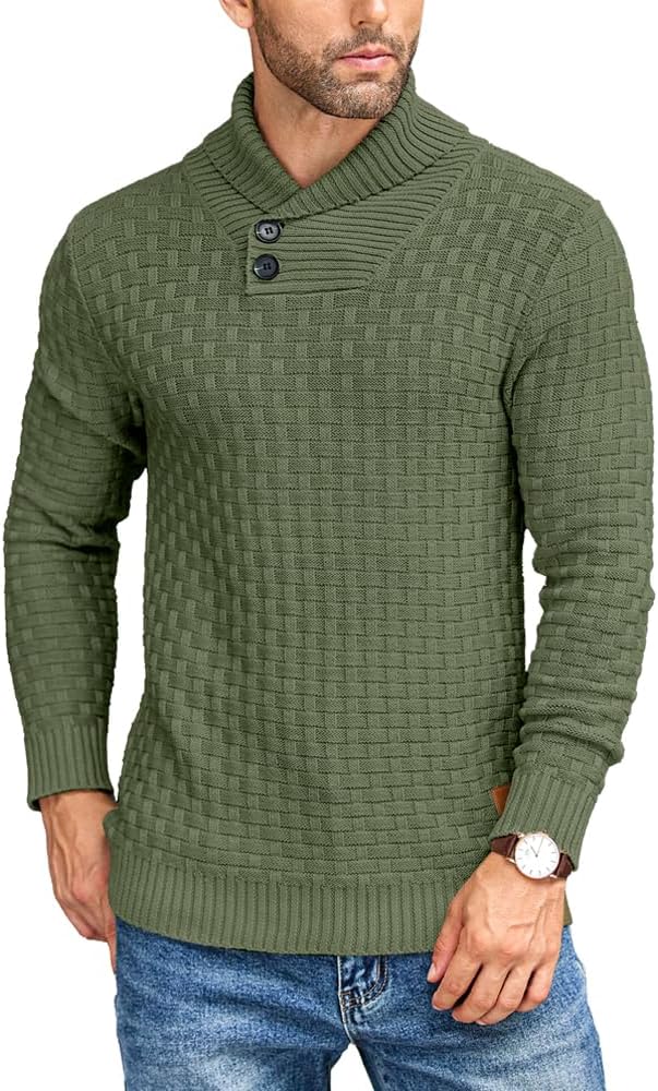 Prime Amazon Canada COOFANDY Men Half Zip Neck Jumpers Long Sleeve