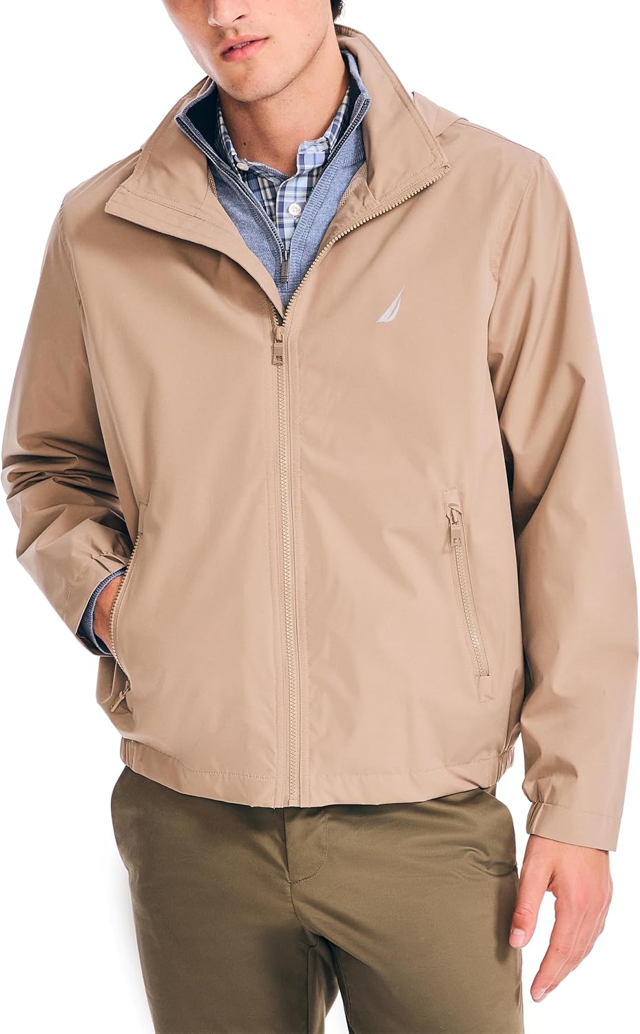Nautica Men's Rainbreaker Bomber Jacket - Sithimy.com