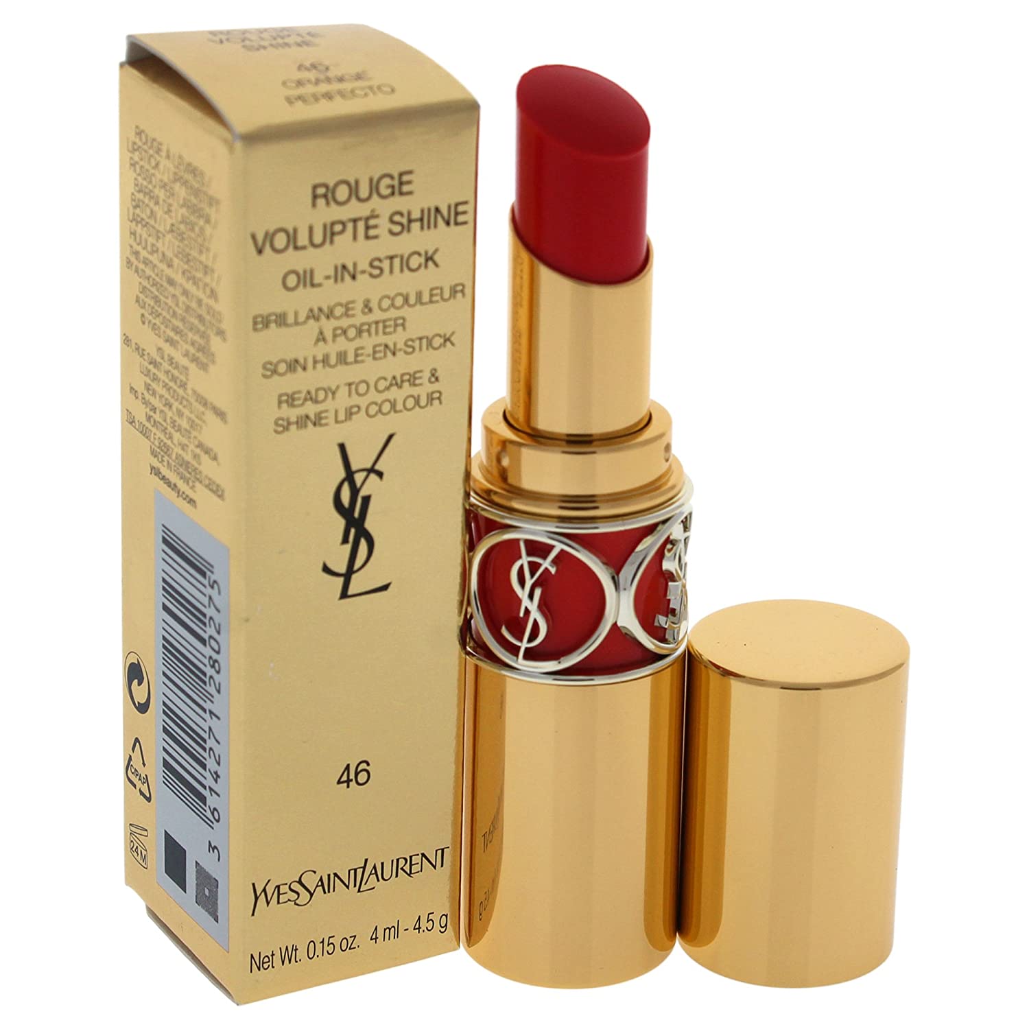 Son môi Yves Saint Laurent Rouge Volupte Shine Oil-in-stick