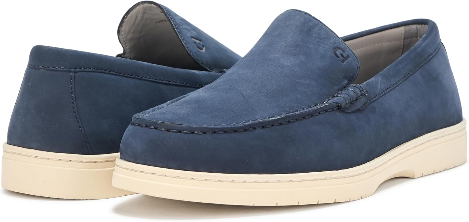 Navy Blazer Nubuck/Ivory