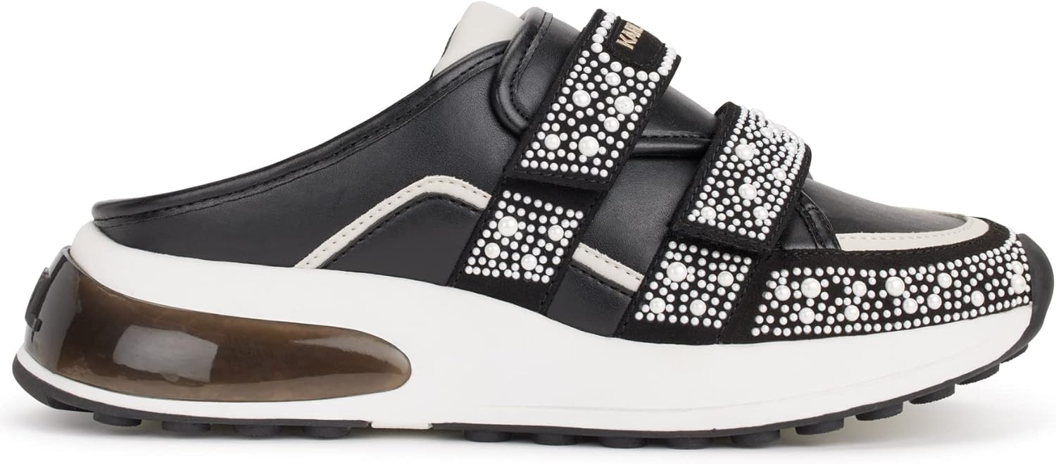 Karl Lagerfeld Paris womens Devora Slip on Trendy Sneaker Mule