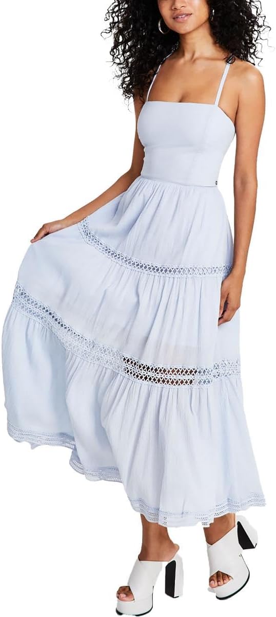 guess blue lace dress Guess Dresses main image 1