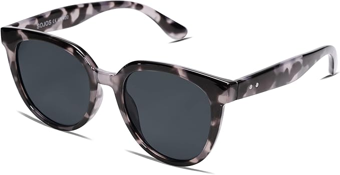 SOJOS Round Polarized Sunglasses for Women Fashion Trendy  display picture 3