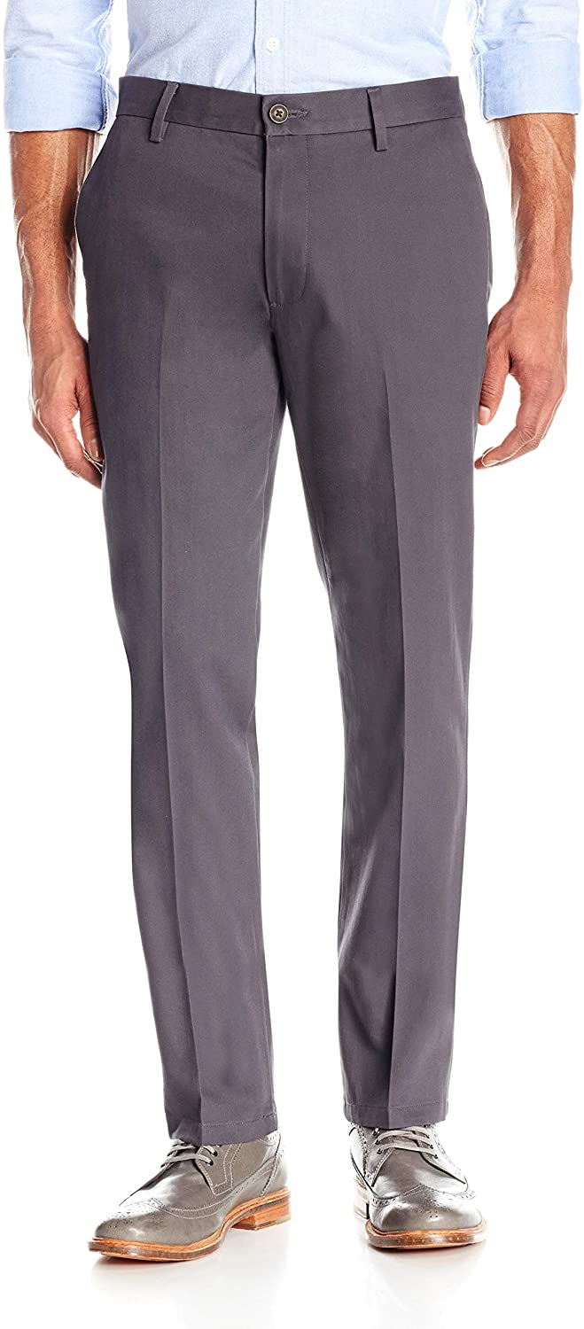 Pantalon Chino Homme Amazon Essentials - Tissu Stretch - Coupe Skinny - Délavé - 97% Coton